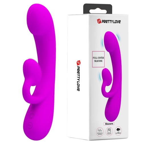 PRETTY LOVE - FULL COVER SILICONE, 10 vibration functions