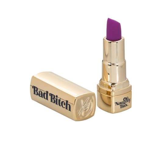 Bad Bitch Lipstick Vibrator Gold