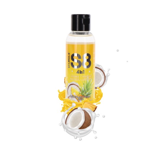 S8 4-in-1 Dessert Lube 125ml Pineapple