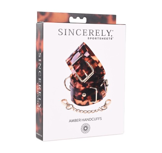 SPORTSHEETS AMBER HAND CUFFS