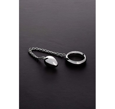 Donut C-Ring Anal Egg (45/45mm) with chain