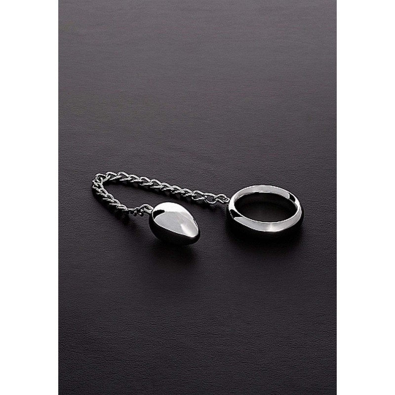 Donut C-Ring Anal Egg (45/45mm) with chain