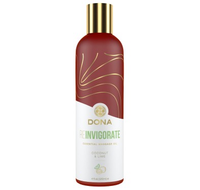 Dona - Essential Massage Oil Reinvigorate Coconut Lime 120 ml