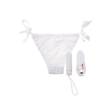 Remote Control Pleasure Panty White