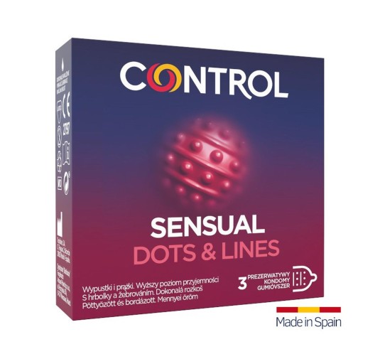 Control Sensual Dots & Lines 3's