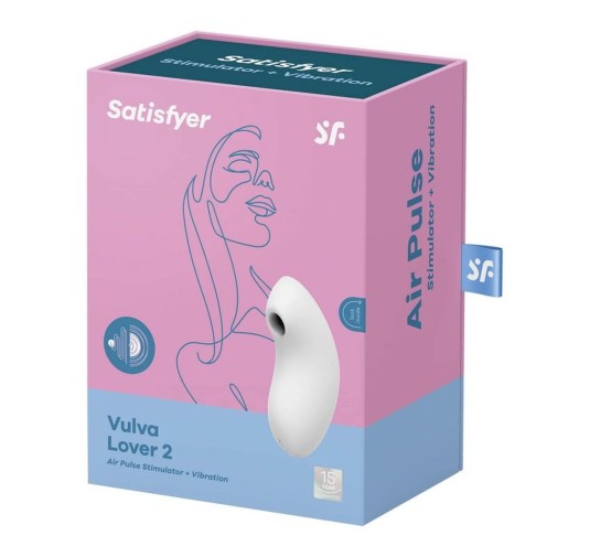 Masażer powietrzny dla kobiet Vulva Lover 2 white