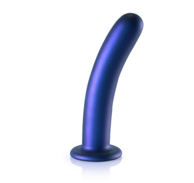 Smooth Silicone G-Spot Dildo - 7'' / 17 cm