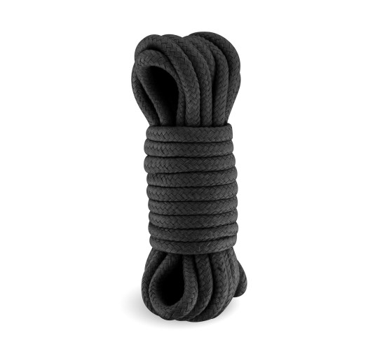 SM BONDAGE ROPE BLACK 5M (Size: T1)