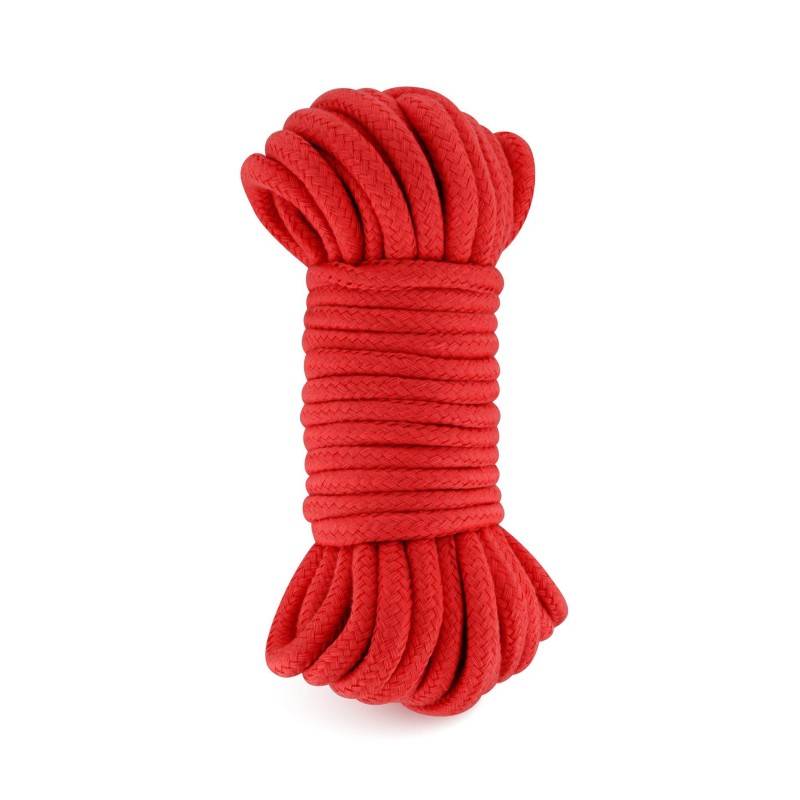 SM BONDAGE ROPE RED 10M (Size: T2)