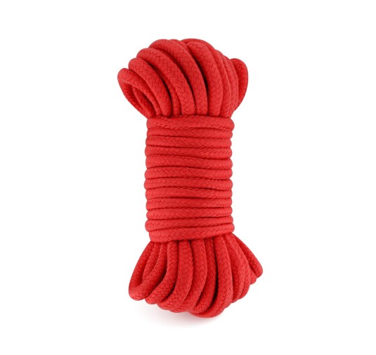 SM BONDAGE ROPE RED 10M (Size: T2)