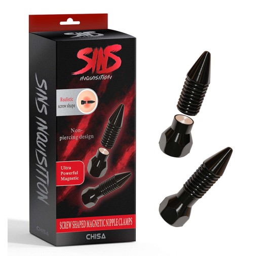 Screw Shaped Magnetic Nipple Clamps