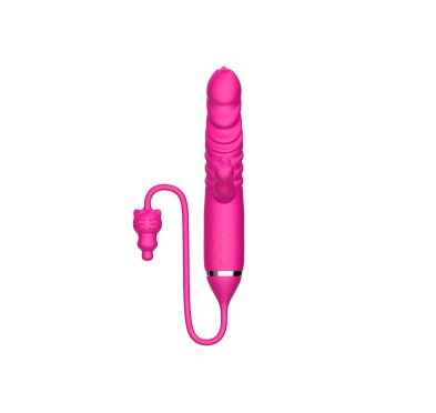 Tongue licking Triple Stimulation Thrusting Vibrator