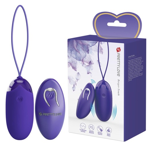 PRETTY LOVE - Berger - Youth,  Wireless remote control 12 vibration functions