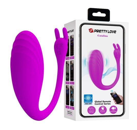 PRETTY LOVE - Catalina, 12 vibration functions Mobile APP Long-distance Control