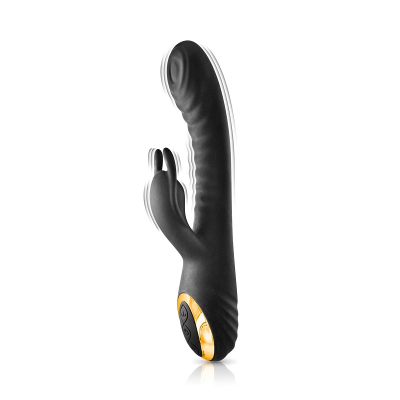 RABBIT MY MAHARANI BLACK EMPIRE VIBRATOR