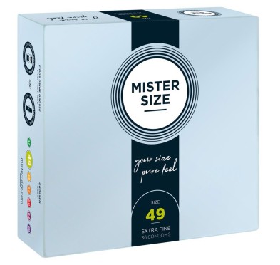 Mister Size 49mm pack of 36