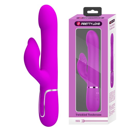 PRETTY LOVE - Twinkled Tenderness Purple, 7 vibration functions 4 rolling functions Memory function