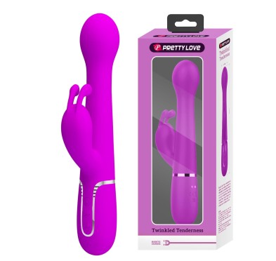 PRETTY LOVE - Twinkled Tenderness Purple, 7 vibration functions 4 thrusting settings 4 rotation functions