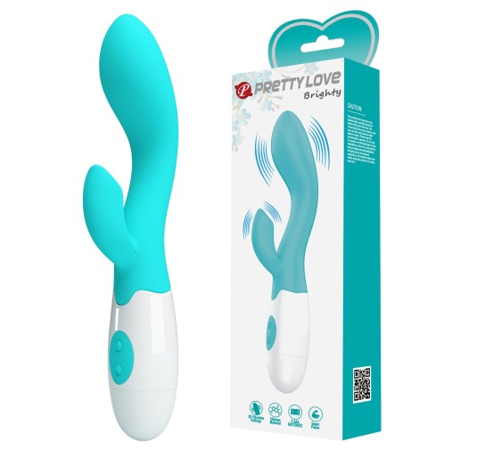 PRETTY LOVE - Brighty light blue, 30 vibration functions