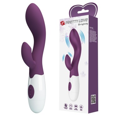 PRETTY LOVE - Brighty dark purple, 30 vibration functions