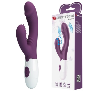 PRETTY LOVE - Andre purple, 3 waving modes 7 vibration functions