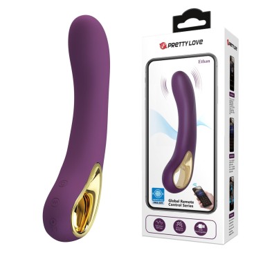 PRETTY LOVE - Ethan purple, 12 vibration functions Mobile APP Long-distance Control