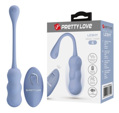 PRETTY LOVE - LESHY Dream Chaser 4, Blue, 12 vibration functions Wireless remote control