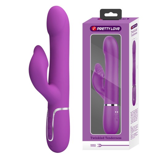 PRETTY LOVE - Falin Purple, 7 vibration functions 4 rolling functions Memory function