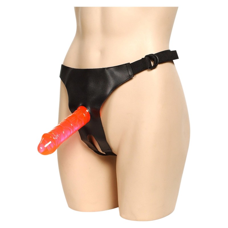 Idealne dildo do strap-ona silikonowe gładkie 18cm Idealne dildo do strap-ona silikonowe gładkie 18cm