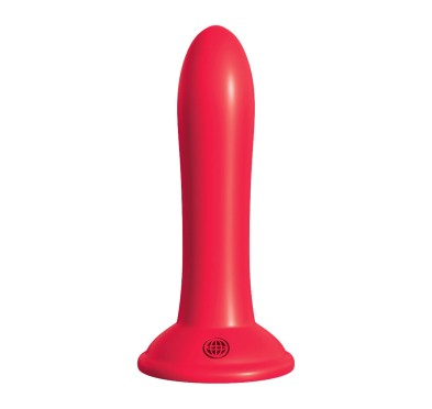 Uprząż strap-on z silikonowym gładkim dildo 13 cm Uprząż strap-on z silikonowym gładkim dildo 13 cm