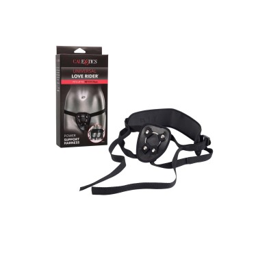 Uprząż skórzana z regulowanymi szelkami strap-on Uprząż skórzana z regulowanymi szelkami strap-on