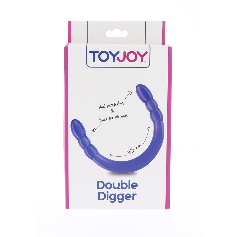 Dildo podwójne 2 końcówki dwustronne długie 45cm Dildo podwójne 2 końcówki dwustronne długie 45cm