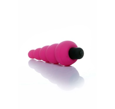 Stożkowy kulkowy korek analny silikonowy sex 14cm Stożkowy kulkowy korek analny silikonowy sex 14cm