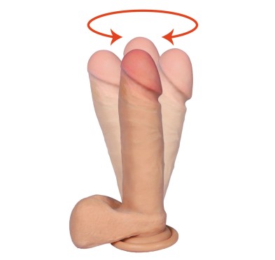 Penis wibrator obrotowa główka rotacja sex 7trybów Penis wibrator obrotowa główka rotacja sex 7trybów