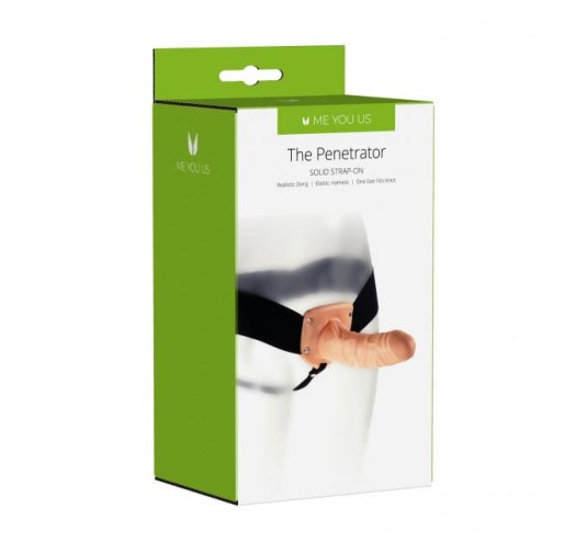 Penis realistyczny członek dildo na paskach 16cm