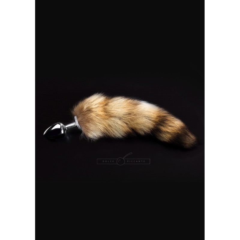 Korek kita jewellery small silver stripe tail Korek kita jewellery small silver stripe tail