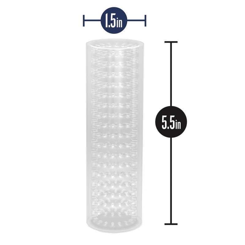 Pogrubiająca nakładka na penisa stymuluje pochwę Pogrubiająca nakładka na penisa stymuluje pochwę