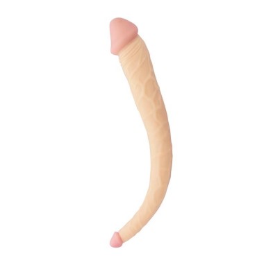 Dildo dwustronne analne waginalne podwójne 38cm