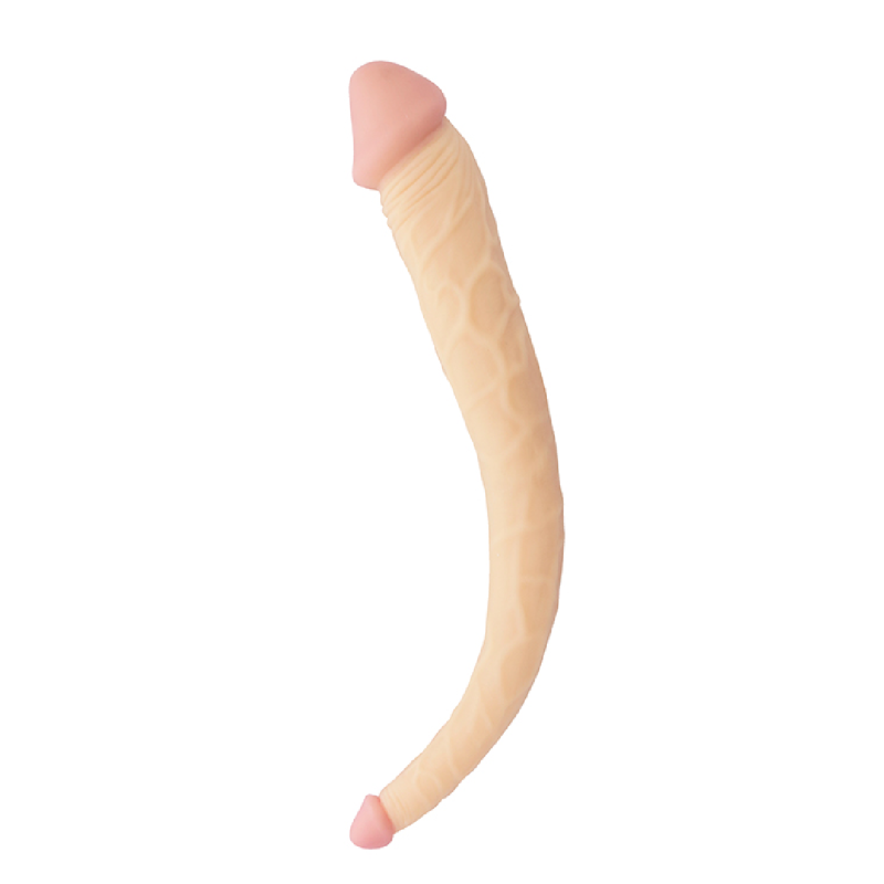 Dildo dwustronne analne waginalne podwójne 38cm