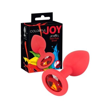 Mały korek analny kolorowy plug zatyczka do pupy 7