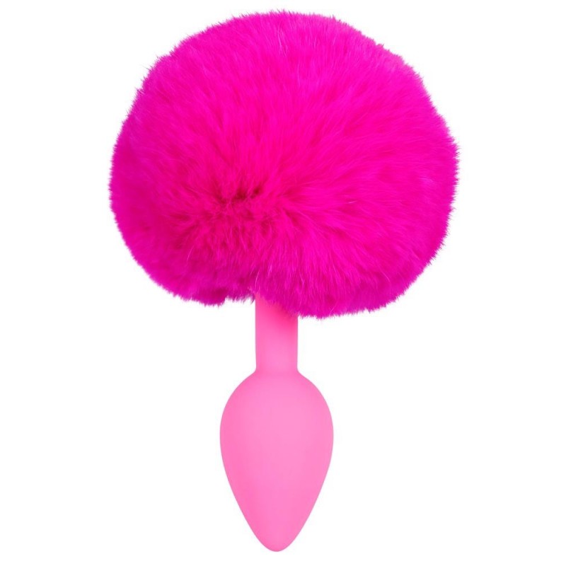 Korek analny z puchatym ogonkiem króliczka 13cm Korek analny z puchatym ogonkiem króliczka 13cm