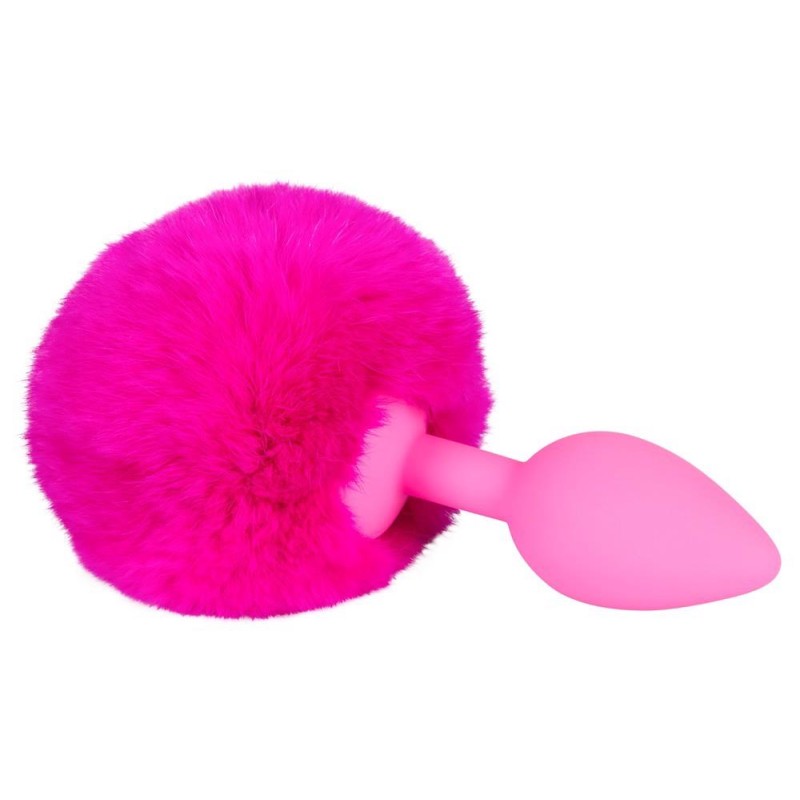 Korek analny z puchatym ogonkiem króliczka 13cm Korek analny z puchatym ogonkiem króliczka 13cm