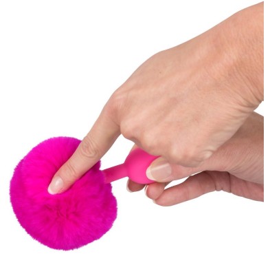 Korek analny z puchatym ogonkiem króliczka 13cm Korek analny z puchatym ogonkiem króliczka 13cm