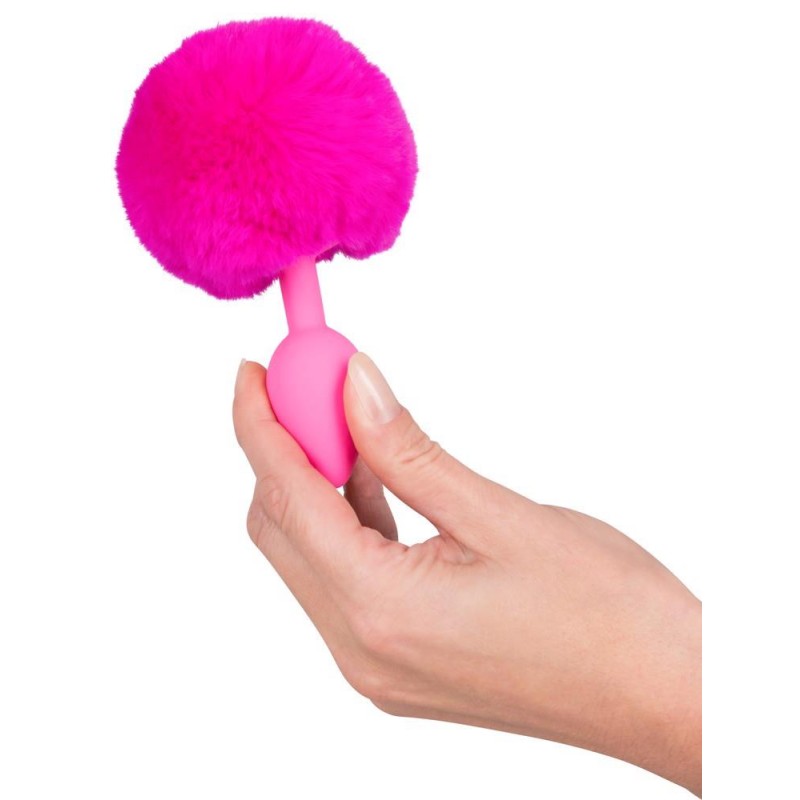 Korek analny z puchatym ogonkiem króliczka 13cm Korek analny z puchatym ogonkiem króliczka 13cm