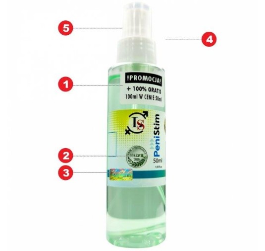 Spray intymny przedłuża sex opóźnia wytrysk 50ml