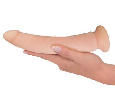 Realistyczny miękki penis dildo przyssawka 24cm