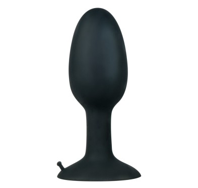 Wydrążony korek plug analny obciążony sex l 12cm Wydrążony korek plug analny obciążony sex l 12cm