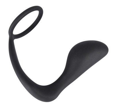Plug analny z pętlą pierścieniem na penisa 10cm Plug analny z pętlą pierścieniem na penisa 10cm