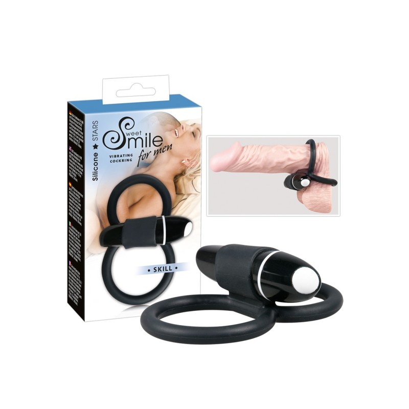 Podwójny pierścień na penisa i jądra jednocześnie Podwójny pierścień na penisa i jądra jednocześnie