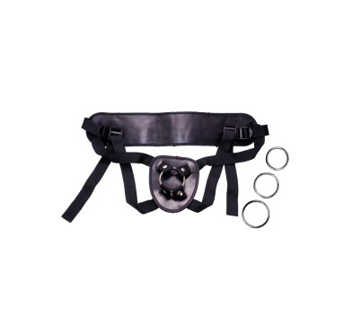 Uniwersalna uprząż strap on pierścienie regulacja